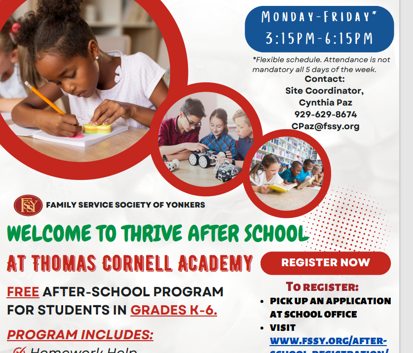 Welcome to Thomas Cornell Academy!